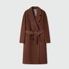 Personalizado~M Marca Impregnado de Yodo 10% Cachemira Estilo Largo Elegante Gama Alta J26 Otoño/Invierno 101801 Abrigo de Lana