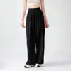 Pantalones de Yoga de Cintura Alta de Pierna Ancha para Mujer 2025 Nuevos Adelgazantes Danza Running Entrenamiento Deportivos Pantalones Primavera y Otoño Rectos Fitness