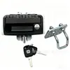 Adecuado para Excavadora Inteligente Sunward Sw50 60 70 80 90 Cerradura de la Cubierta Trasera del Motor y Cerradura del Capó del Motor N9