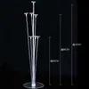 Nuevo Soporte de Exhibición de Decoración de Boda Fiesta Cumpleaños de Pie Extendido Suministros de Arreglo Soporte de Columna de Mesa para Globos Elevados