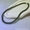 Conjunto de Tres Piezas de Collar, Pulsera y Aretes de Perlas Redondas de Jade Hetian de Mina Antigua Natural - Un Regalo para Madres, Abuelas y Madres Mayores en el Día de la Madre