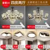 Lustre de Cristal Luminoso para Braço Leve Lâmpada para Sala de Estar Lâmpada Principal Moderna de Luxo Leve Atmosférica Simples Lâmpadas Inteligentes para Villa Zhongshan