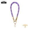 Cordão Original para Celular Longo 8mm Mosquetão de Montanhismo Transversal Ajustável Outdoor Elegante Dourado Escalada Corda Trançada