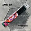 Bolsa Pop Empaquetada Individualmente con Asa Larga, Envuelto con Pañuelo de Seda, Pañuelo Pequeño de Satén Estampado, Cinta, Cinta de Regalo