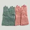 Guantes de Plástico de Goma Impermeables con Patrón Imprimible para Lavar Platos, Limpieza del Hogar, para Mujer