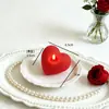 Velas Perfumadas con Forma de Corazón de Malla Transfronteriza, Fragancias Populares, Accesorios para Fotografía de Hogar, Artículos Decorativos Rosados de Alto Valor