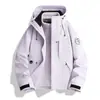 Chaqueta funcional 3 en 1 para mujer para exteriores, chaqueta a prueba de viento e impermeable estilo montaña para hombre para senderismo y actividades al aire libre