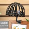 Gorro Elástico de Flores para Niños Soporte de Plástico para Gorro Tienda para Madres y Bebés Estante para Gorros Estante de Exhibición de Gorros para Bebés y Adultos Soporte para Gorros Soporte para Pelucas