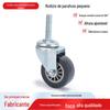 Escova Limpadora de Chão com Rosca M10 de 2 polegadas Escova de Sucção de Água Roda Universal Carrinho Médico Móvel Suporte de Modelo de Equipamento de Cozinha Roda Giratória