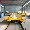 Taller Tubo de Acero Bobina de Aluminio Manejo Vehículo de Transporte Eléctrico sobre Rieles Carrete de Cable 60t Vehículo Eléctrico sobre Rieles de Movimiento Longitudinal