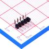 [Soporta personalización] Taihua L10.5 conector curvo enchufable 90 grados 40p resistente a la temperatura pasador de latón bañado en oro pin simple 2.0