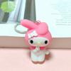 5025 # Goma Suave 3D Gato Kt Pingüino Genial Perro Canela Llavero de Peluche Colgante para Coche Bolso Decoración Ecológico
