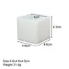Molde para Dejar Caer Pegamento de Cubo Espejo Meduo Adornos de Espejo DIY Molde de Silicona de Resina Epoxi