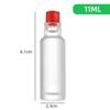 3ml6ml9ml12ml18ml botella de aceite para el viento botella de aceite refrescante botella de vidrio vacía botella de aceite esencial