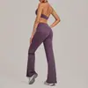 Conjunto de Ropa de Yoga Ajustado Cruzado con Cuello Halter, Transpirable y de Secado Rápido, Conjunto Deportivo Casual Cruzado 5423+9089