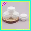 Frasco de óleo labial verde em formato de cogumelo de 20g, frasco de creme para as mãos, frasco de esmalte, frasco de máscara facial de 20ml, pote de pomada, frasco de creme para os olhos