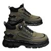 Zapatos para Hombre 2026 Primavera Nuevos de Caña Alta Casual Deportivos de Moda Suela Gruesa que Aumentan la Altura Antideslizantes para Exteriores Ropa de Trabajo Botas Martin