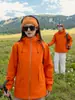 Chaqueta Kailer Stone Tres en Uno para Mujer Chaqueta de Plumas Cortavientos e Impermeable Senderismo Chaqueta de Montañismo Xizang con Capucha para Hombre