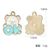 Colgantes de esmalte de la linda serie Sanrio oso de dibujos animados, My Melody, perro Pacha accesorio DIY colgantes pequeños