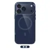 La Funda Oficial Dos en Uno es Adecuada para Fundas de Teléfono Apple 18, la Nueva Funda Magnética para Teléfono iPhone 17Pm Color Rojo Cereza