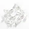 Botón broche alfiler de caballo con púas base hebilla trasera hebilla de mariposa de aleación hebilla para joyería DIY insignia insignia hebilla de repuesto