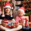 Pegatinas Navideñas Calientes Transfronterizas Pegatinas Decorativas de Bendición Festiva Pegatinas para Sellar Regalos Pegatina de Etiqueta Escrita a Mano