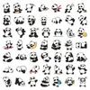 50 adesivos grandes de panda para celular, tablet, mala, copo de água, notebook, adesivos DIY, atacado