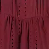 Camisa Elegante de Moda 2026 Estilo Europeo y Americano Transfronterizo para Mujer Bordado Hueco Estilo Romántico Venta al por Mayor 8741232