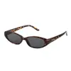 Óculos de Sol Oval Marrom Estilo Gatinho Retro de Alta Qualidade para Rostos Quadrados e Redondos, Efeito Emagrecedor, Proteção UV, Óculos de Sol Estilo Urbano para Mulheres