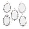 30*20mm Diâmetro Interno Gema do Tempo Oval Base de Liga Acessórios de Joalheria DIY Pingente Decorativo de Colar C69