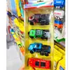 Supermercado Mismo Estilo Aleación Apertura de Puerta Modelo de Coche Set Juguete Autobús Escolar Transfronterizo Amazon Nuevo Producto Venta Caliente