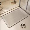 [Barro Diatomáceo] Tapete de Chão Antiderrapante para Banheiro Porta Absorvente de Secagem Rápida Banheiro Chuveiro Especial Tapete para os Pés Carpete