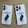 Diseño de Agujero de Precisión Anti-Caída Adecuado para Funda de Teléfono Transparente de TPU Apple 17, Funda Suave de TPU de Borde Recto y Alta Transparencia Iphnoe 16Pro