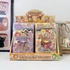 Nuevas pegatinas creativas, pegatinas de la serie del oso lindo, decoración para agenda de estudiante, paquete de mini pegatinas de dibujos animados al por mayor