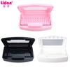 Caja Esterilizadora de Herramientas para Uñas, Caja Limpiadora de Herramientas para Uñas, Caja para Limpieza y Remojo, Exquisita Caja de Almacenamiento de Herramientas para Uñas