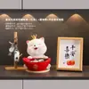 Gato da Sorte armazenamento de chaves de casa decoração de corredor armário de sapatos para porta decoração de sala de estar decoração de casa presente de inauguração de casa novo lar