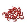 Acessórios de Joias DIY Metal Tinta Colorida Anel Aberto Anel de Conexão Acessórios de Chaveiro Círculo Único Anel Pendente Feito à Mão
