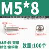 Tornillos de Cabeza Plana Cruzada Niquelados Tm con Cabeza Pan Grande y Cabeza Paraguas M2 M2.5 M3 M4 M5 M6 M8 Sujetadores, Calidad Grado a