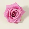 Cabeças de Flores de Rosa em Tecido de Seda para Parede de Flores de Casamento Decoração DIY, Flores Artificiais, Materiais Artesanais, Flores Simuladas para Temporada de Formatura