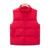 Chaqueta Chaleco de Algodón Relleno Engrosado Invierno Cálido Ropa Exterior para Hombre Ropa de Trabajo Ropa para Trabajo en Equipo Chaleco de Algodón Logo Personalizado