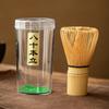 Té al estilo japonés, cepillo para matcha, cepillo para remover, cepillo de bambú, té de 100 puntas, herramienta para matcha, tazón para matcha, bandeja, recolección de té