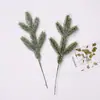 Agulhas de Pinheiro Simuladas Pinhas de Natal Plantas Verdes Simuladas Galhos de Pinheiro Artificiais Guirlanda para Árvore de Natal Acessórios Decorativos DIY Galhos e Folhas