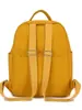 Mochila casual de color sólido minimalista estilo japonés, estilo artístico, adecuada para el uso diario y viajes al aire libre de las niñas, mochila versátil