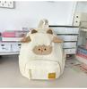 Linda Mochila Pequeña para Mujer 2026 Nueva Moda Versátil Gran Capacidad Dibujo de Oveja Mochila de Nylon Bolsa de Viaje Escolar