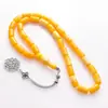 10*15mm 33 contas Tasbih contas de oração Cordão de mão árabe cordão de mão contas de cordão contas de oração ornamentos cordão de mão fábrica atacado