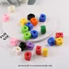 Lanyard para Teléfono Móvil Hecho a Mano DIY de Acrílico con Letras Inglesas de Agujero Grande, Joyería con Cuentas, Material, Accesorios Pequeños