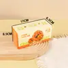 Caja de Empaque para Tarta de Huevo, Caja de Papel Desechable de 4 Piezas/2 Piezas para Postre para Llevar, Caja de Tarta de Huevo Portuguesa para Horneado Casero y Comercial
