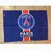 Decoración de bandera con emblema de equipo de fútbol Barcelona Chelsea AC Paris Argentina Selección nacional bandera de la Copa del Mundo regalo