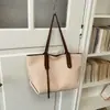 Bolsa de Ombro Grande com Padrão Trançado 2026 para Uso Diário e Trabalho, Tendência Casual