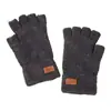 Novas Luvas Quentes Meio-Dedo, Flexíveis e Convenientes para Escrever, Quentes e Espessadas, Luvas à Prova de Frio de Imitação de Caxemira para Homens e Mulheres